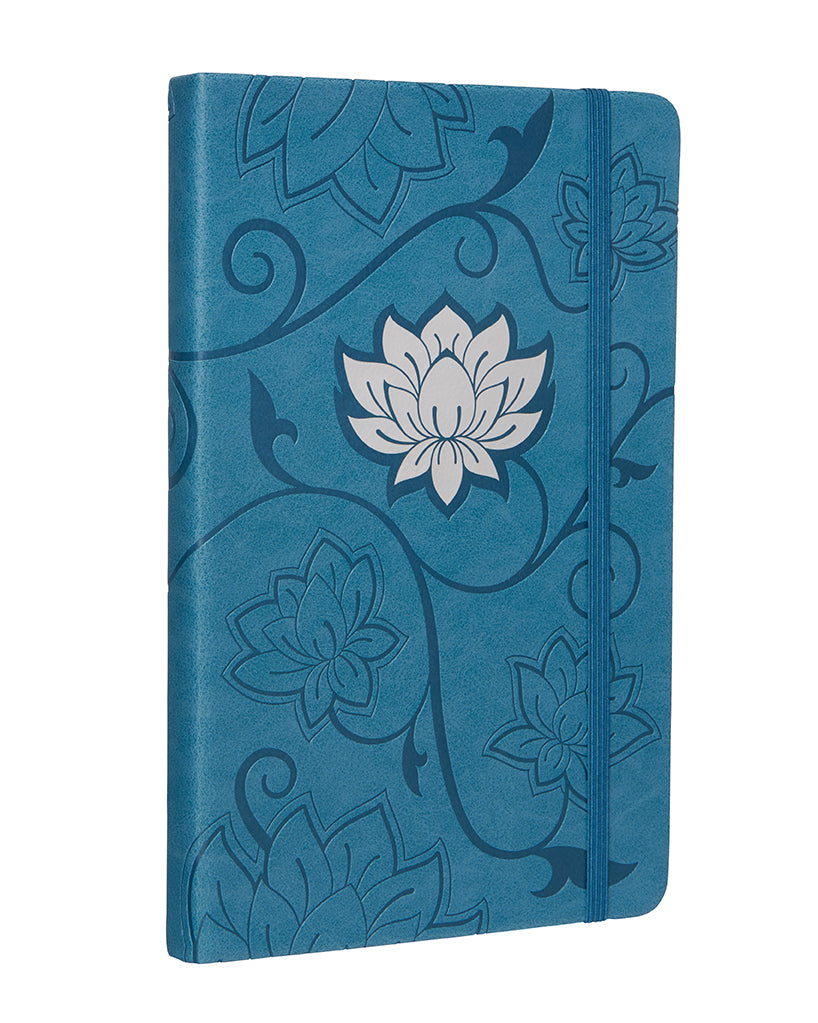 Lotus Hardcover Ruled Journal Hardcover Book