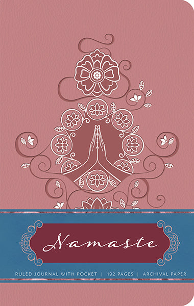 Namaste Hardcover Ruled Journal Hardcover Book