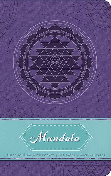 Mandala Hardcover Ruled Journal Hardcover Book