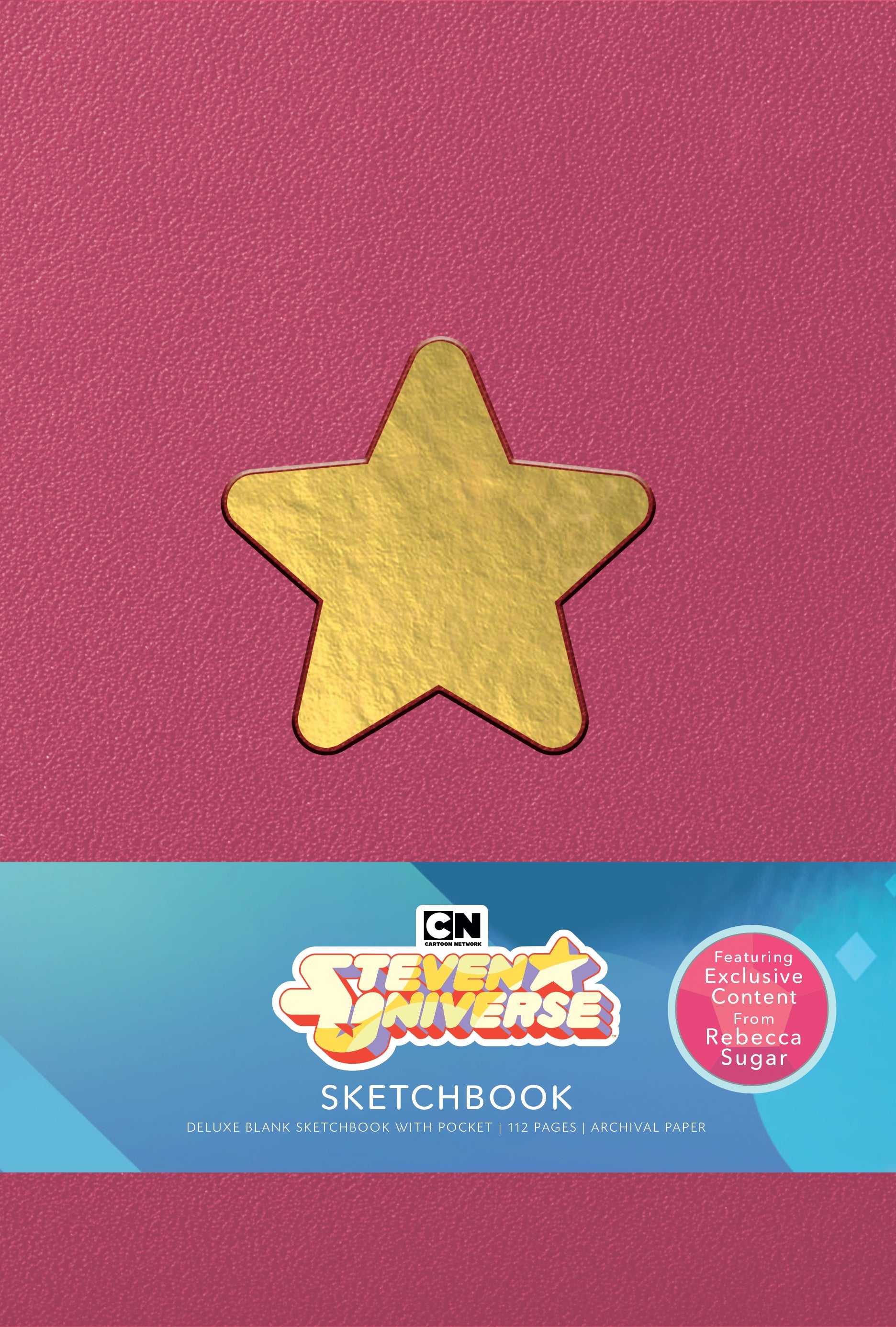 Steven Universe Deluxe Hardcover Blank Sketchbook Hardcover Book
