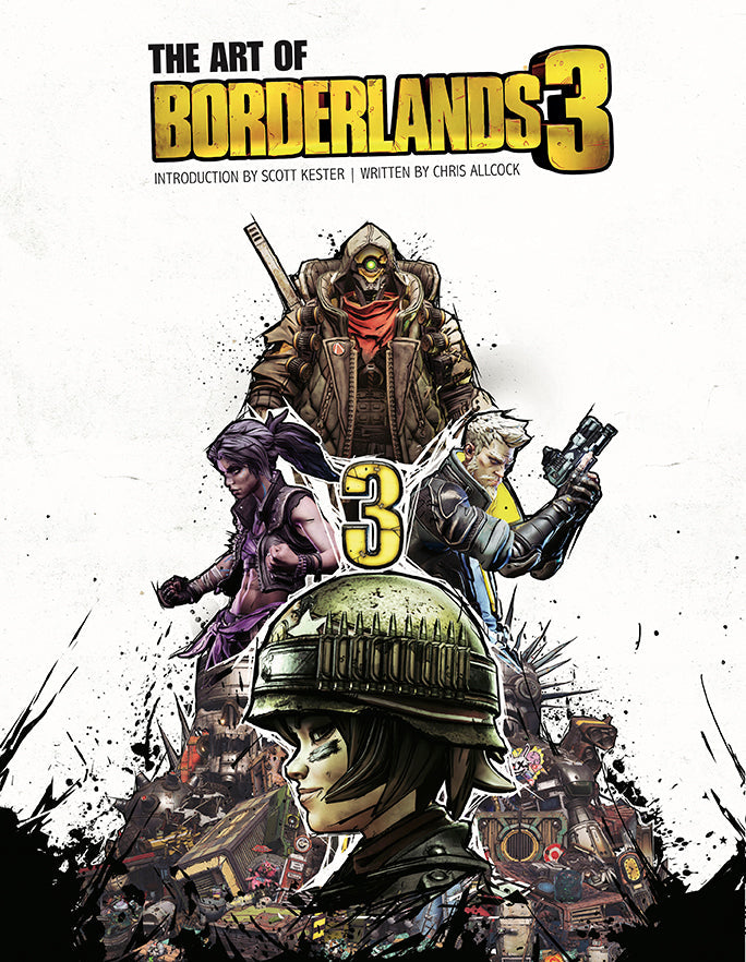 The Art of Borderlands 3 Hardcover Book