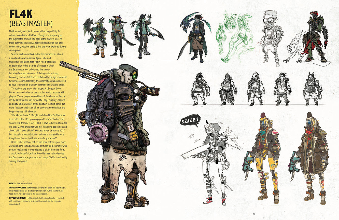 The Art of Borderlands 3 Hardcover Book