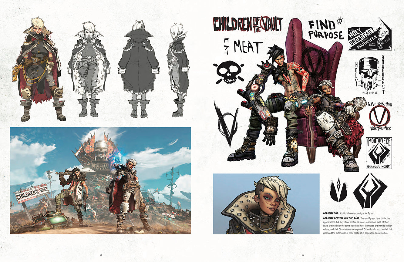 The Art of Borderlands 3 Hardcover Book