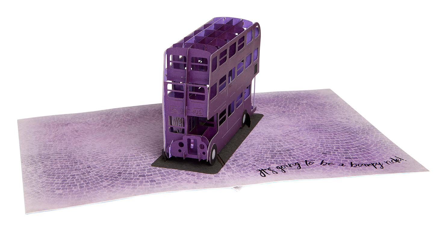 Harry Potter: Knight Bus Signature Pop-Up Card