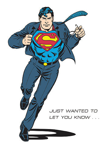DC Comics: Superman Signature Pop-Up Card