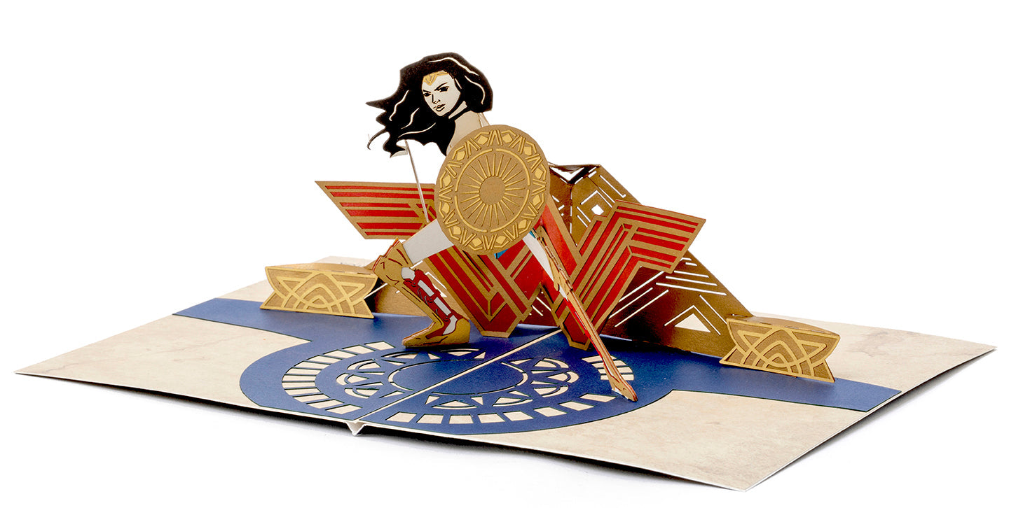 DC Comics: Wonder Woman Signature Pop-Up Card Hardcover Book
