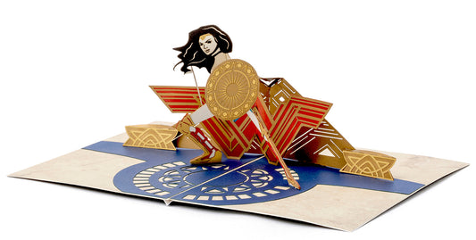 DC Comics: Wonder Woman Signature Pop-Up Card Hardcover Book