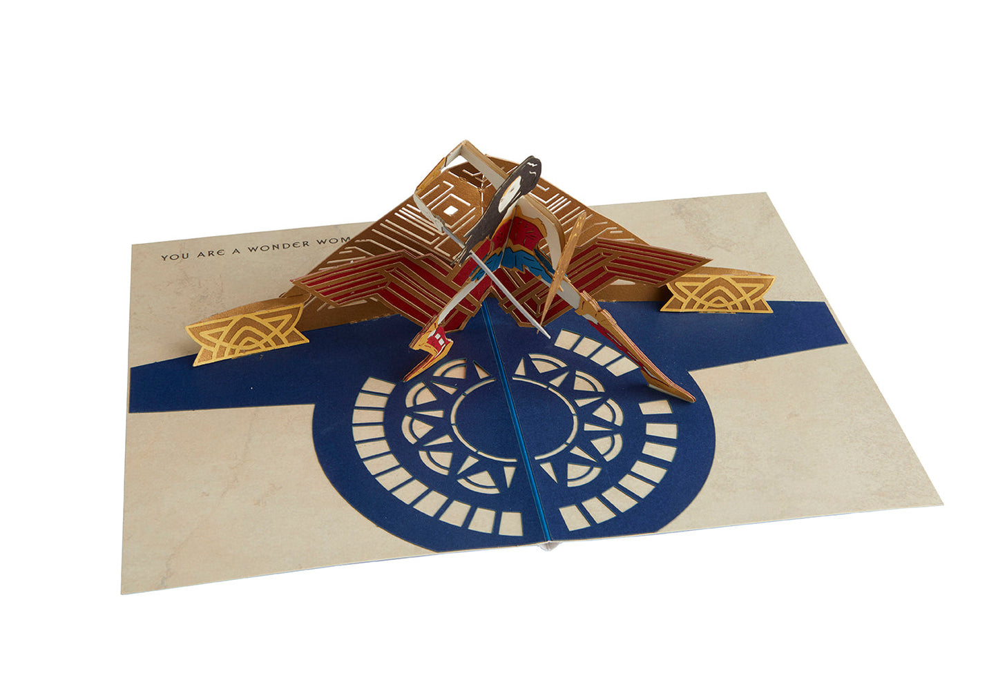 DC Comics: Wonder Woman Signature Pop-Up Card Hardcover Book