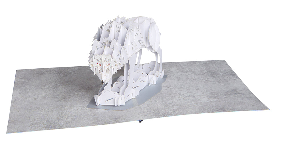 Game of Thrones: Direwolf Signature Pop-Up Card