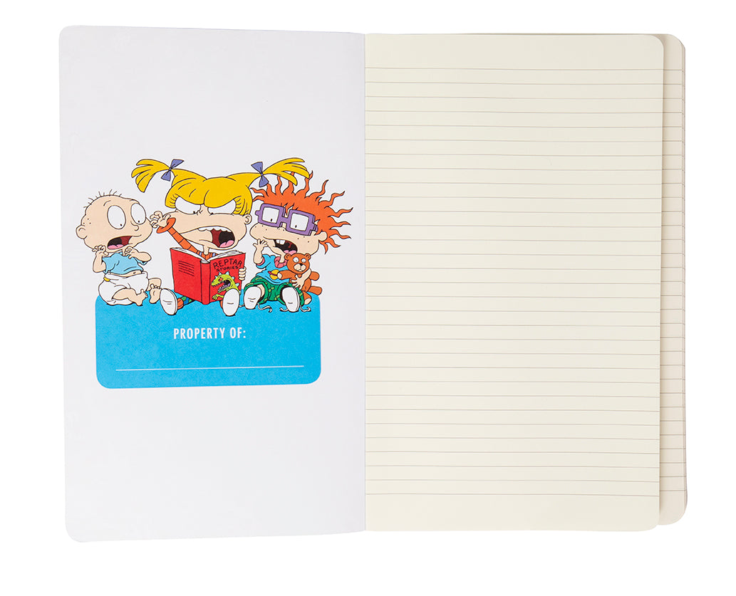 The Nick '90s Ruled Notebook Softcover Book