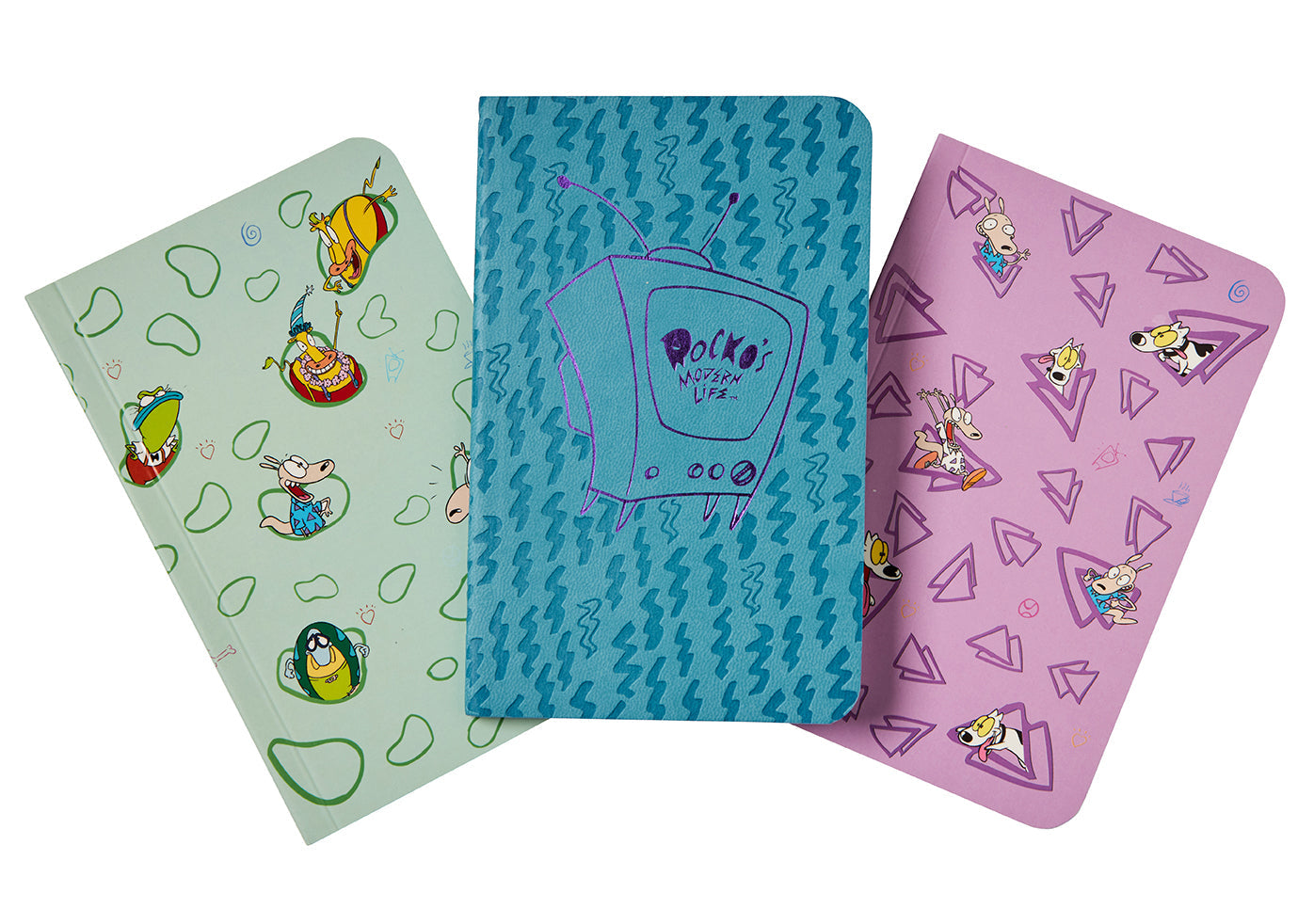 Rocko's Modern Life Pocket Notebook Collection (Set of 3) Softcover Book
