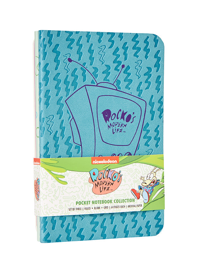 Rocko's Modern Life Pocket Notebook Collection (Set of 3) Softcover Book