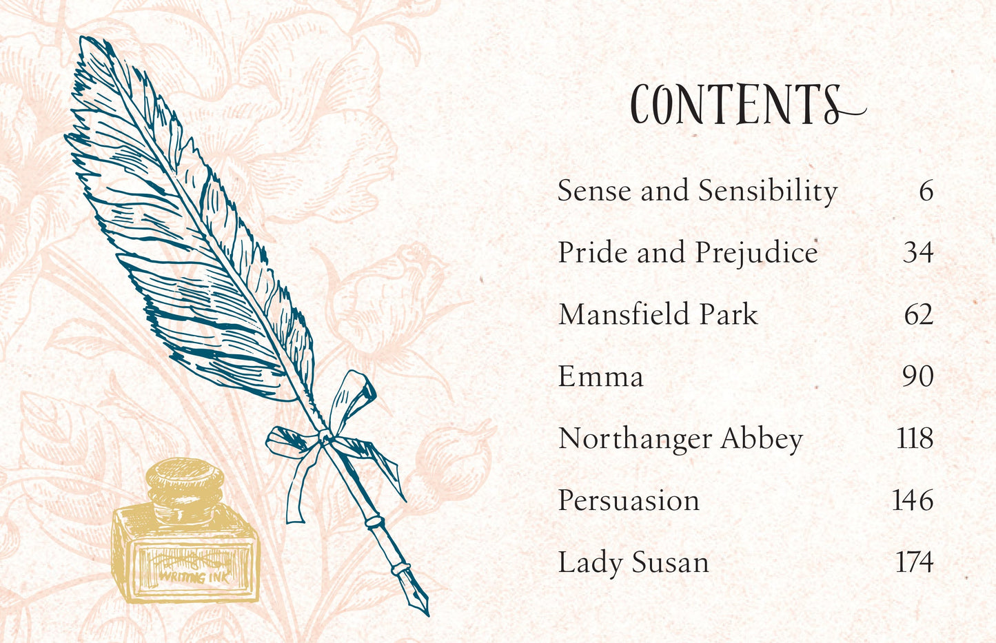 The Tiny Book of Jane Austen Hardcover Book