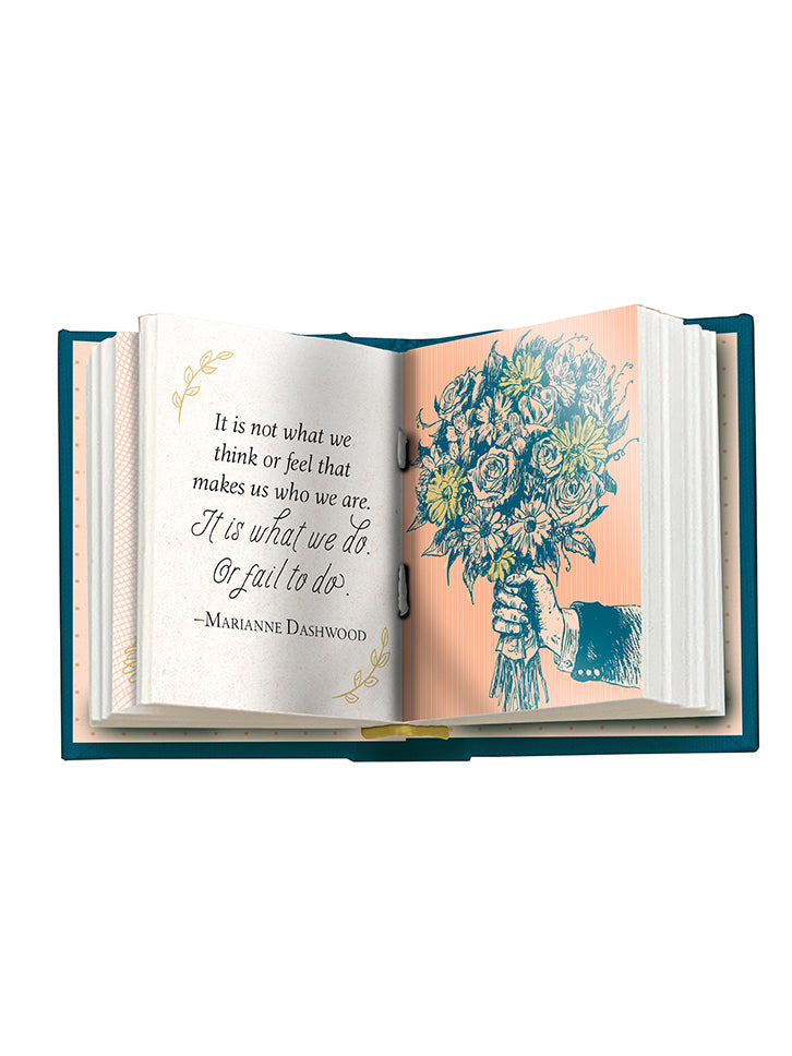 The Tiny Book of Jane Austen Hardcover Book