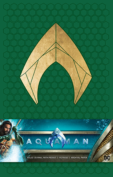Aquaman Hardcover Ruled Journal Hardcover Book