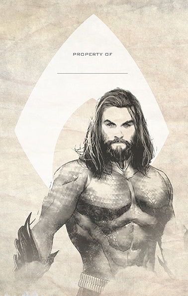 Aquaman Hardcover Ruled Journal Hardcover Book