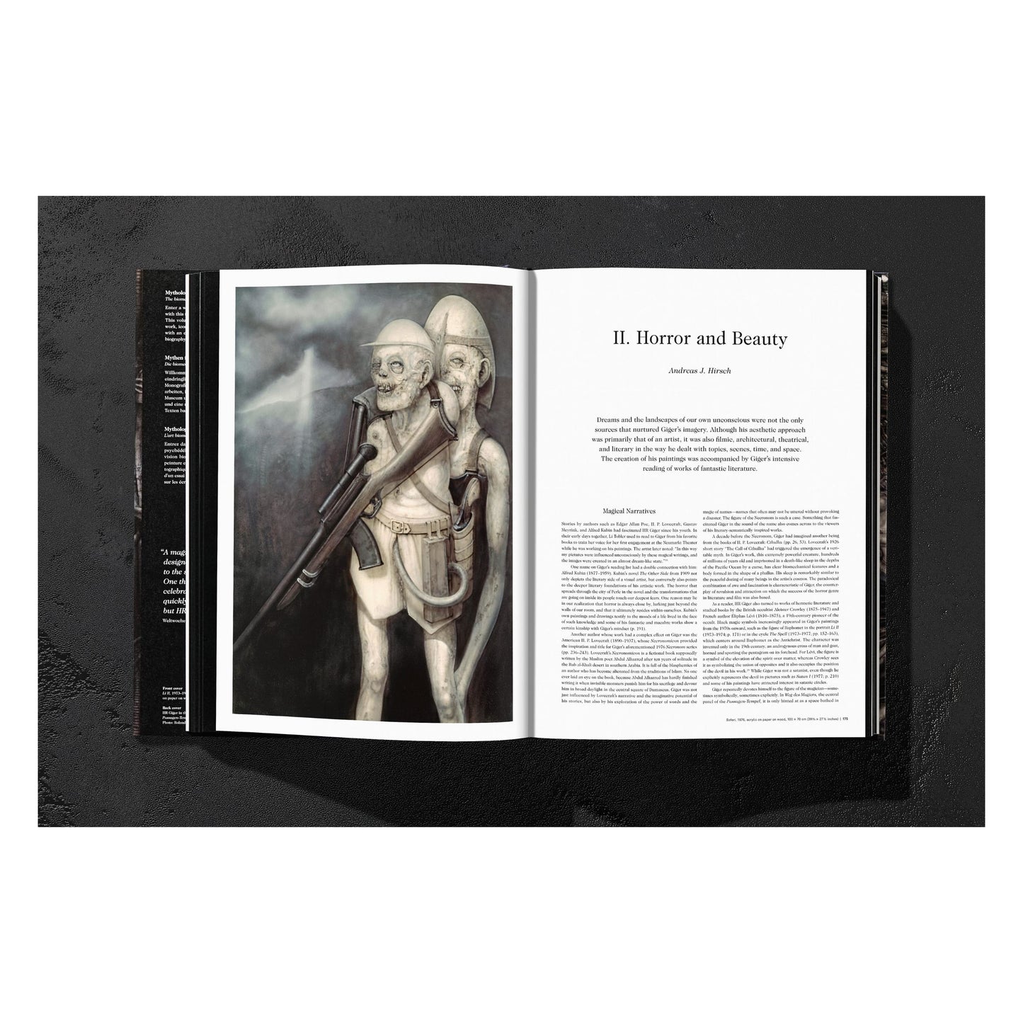 HR Giger (German, French, English) Book