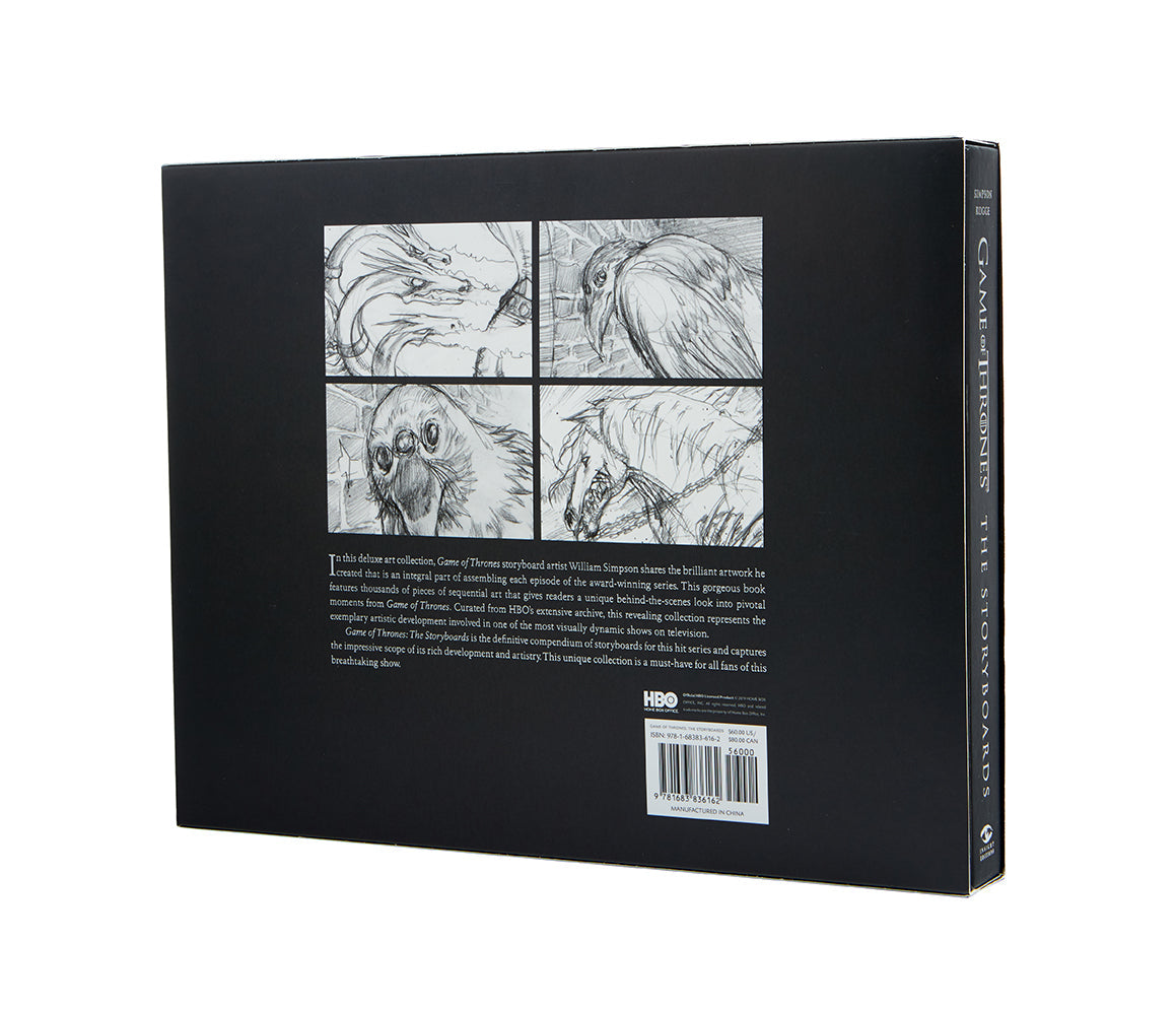 Game of Thrones: The Storyboards Hardcover Book
