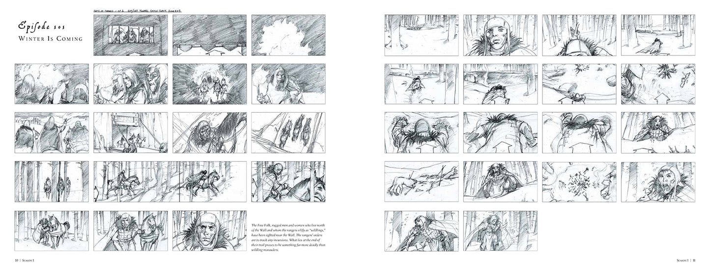 Game of Thrones: The Storyboards Hardcover Book