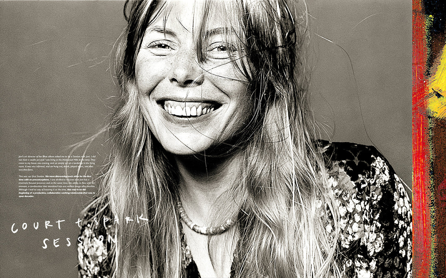 Joni: The Joni Mitchell Sessions Hardcover Book