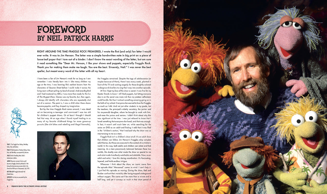 Fraggle Rock: The Ultimate Visual History Hardcover Book