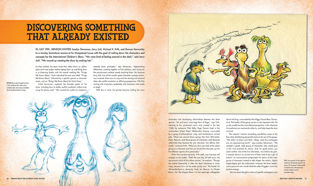 Fraggle Rock: The Ultimate Visual History Hardcover Book