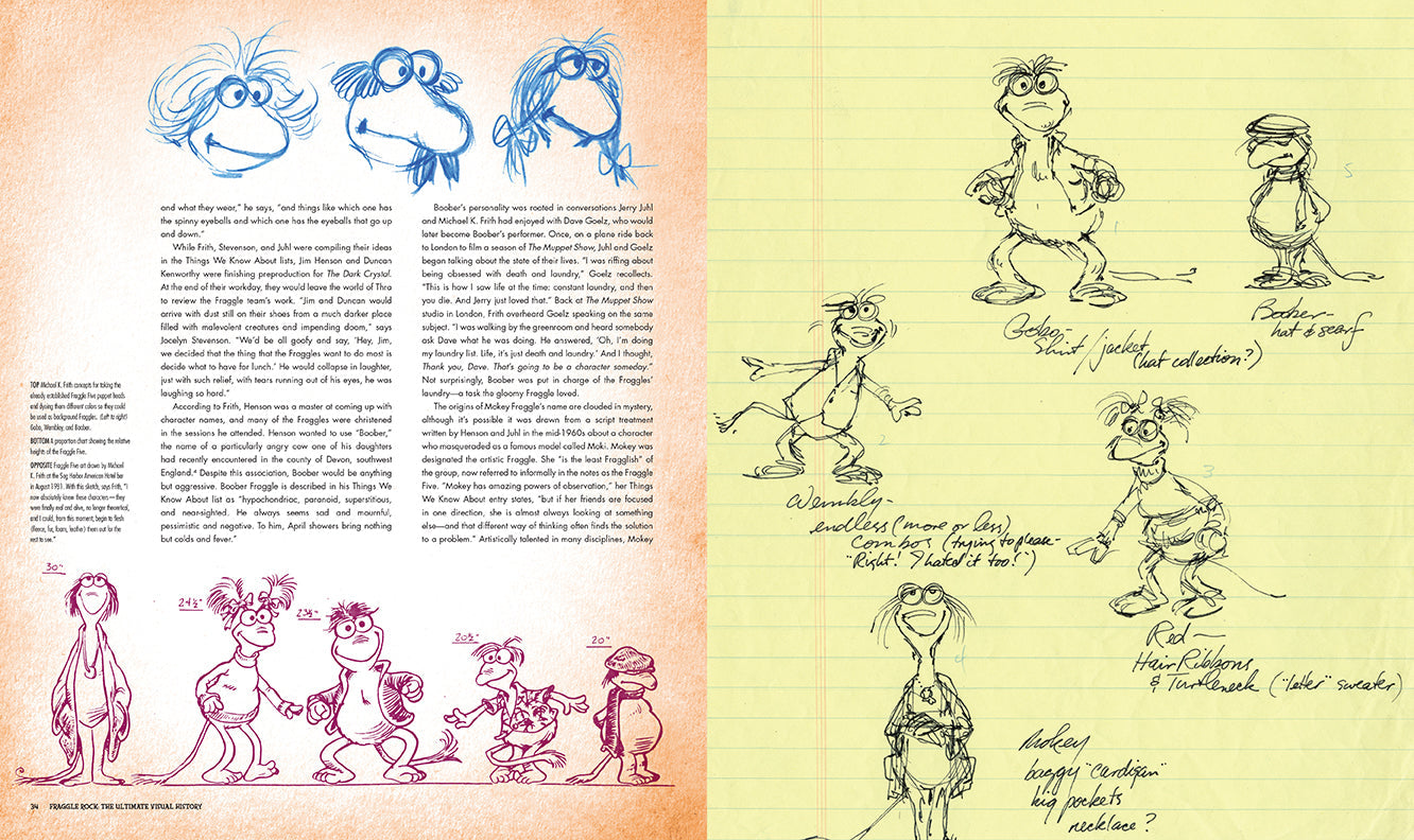Fraggle Rock: The Ultimate Visual History Hardcover Book