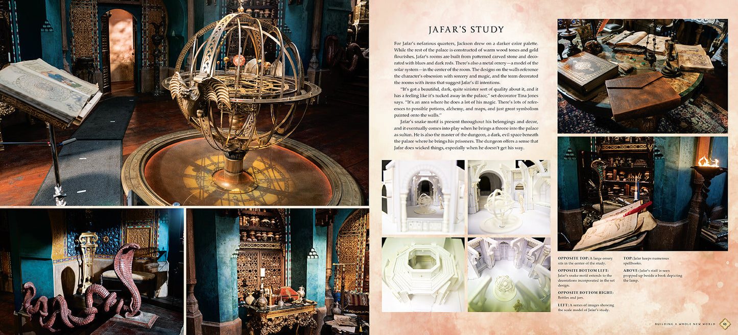 The Art and Making of Aladdin Hardcover Book