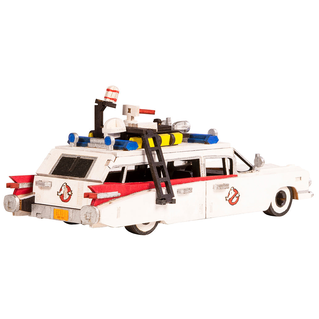 IncrediBuilds: Ghostbusters: Ectomobile Book and 3D Wood Model