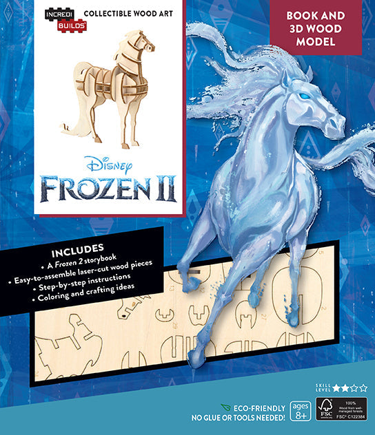 IncrediBuilds: Disney Frozen 2: Water Nokk Book and 3D Wood Model Softcover Book