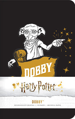 Harry Potter: Dobby Ruled Pocket Journal Hardcover Book
