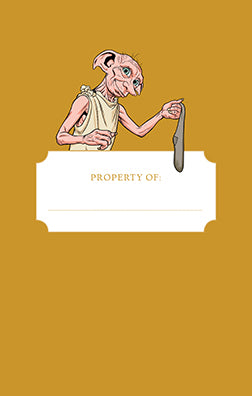 Harry Potter: Dobby Ruled Pocket Journal Hardcover Book