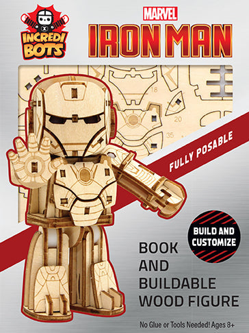 IncrediBuilds: IncrediBots: Marvel: Iron Man Softcover Book