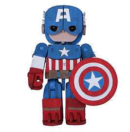 IncrediBuilds: IncrediBots: Marvel: Captain America Softcover Book