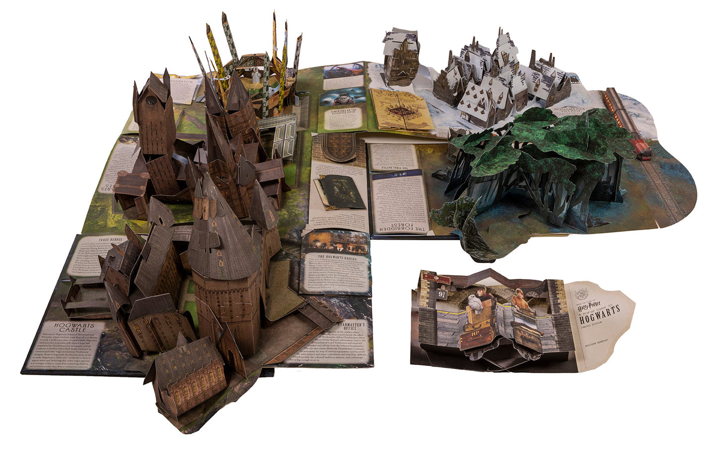Harry Potter: A Pop-Up Guide to Hogwarts Hardcover Book