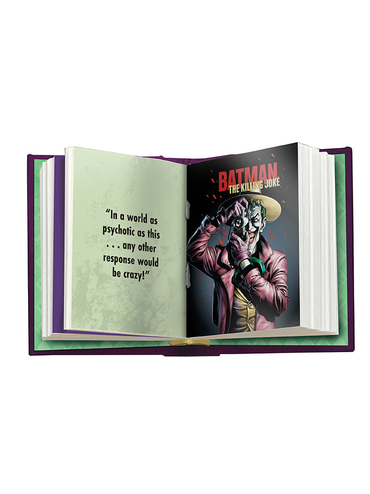 DC Comics: The Joker: Quotes from the Clown Prince of Crime Hardcover Book