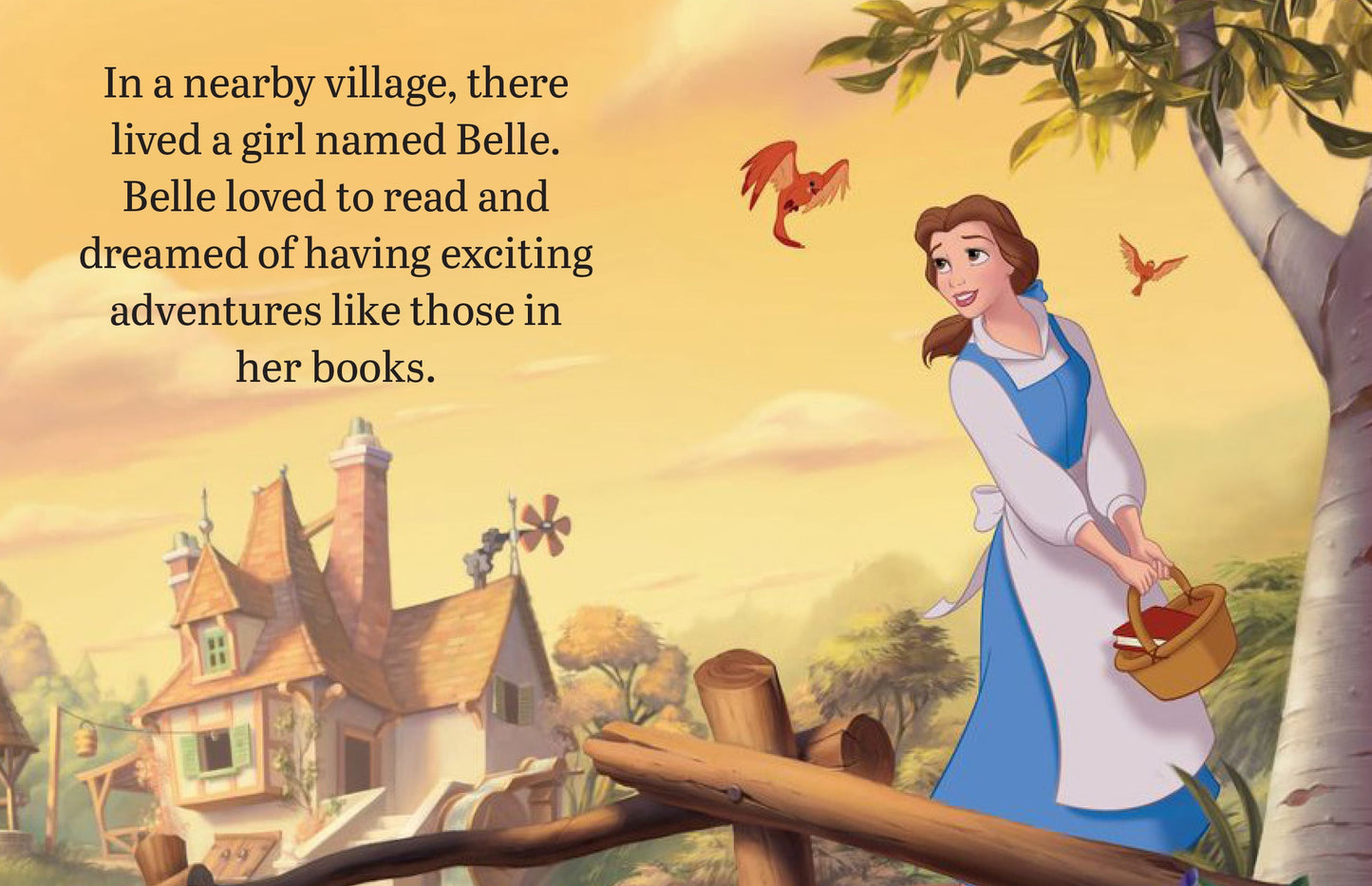 Disney Beauty and the Beast Hardcover Book