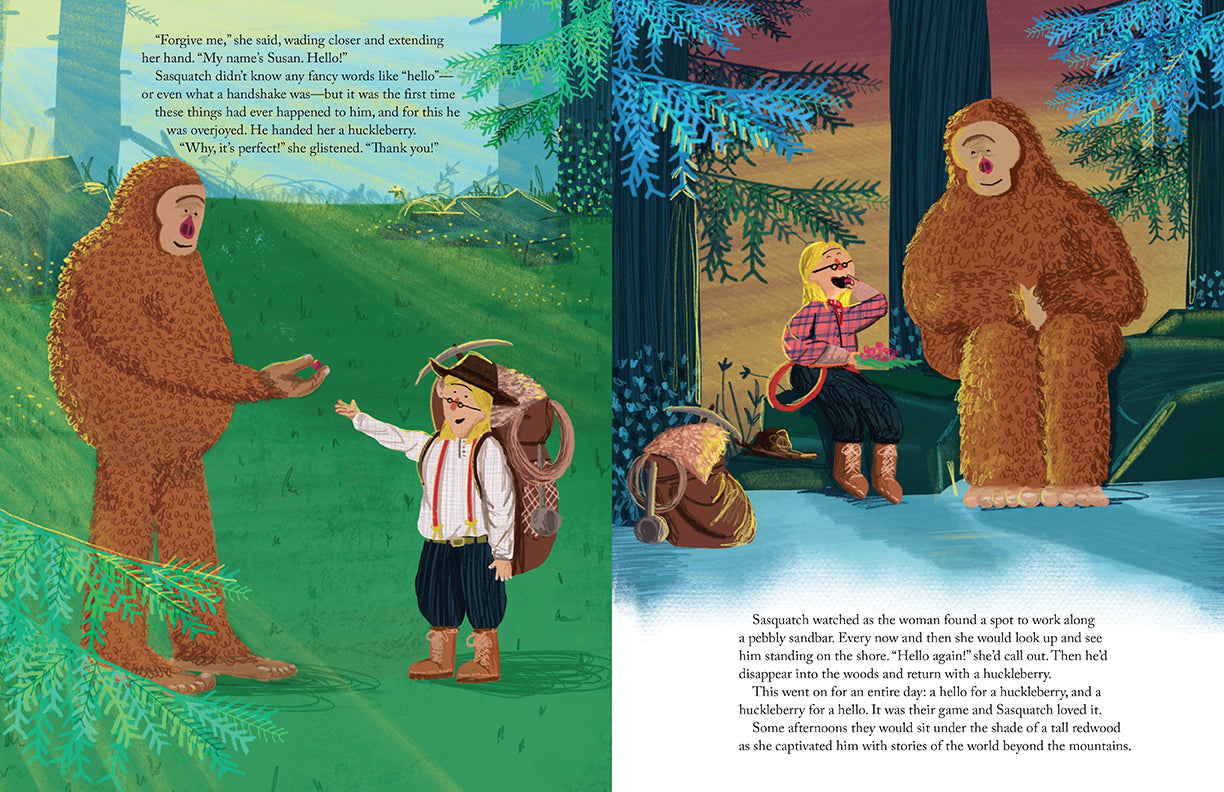 A Smile for Sasquatch Hardcover Book