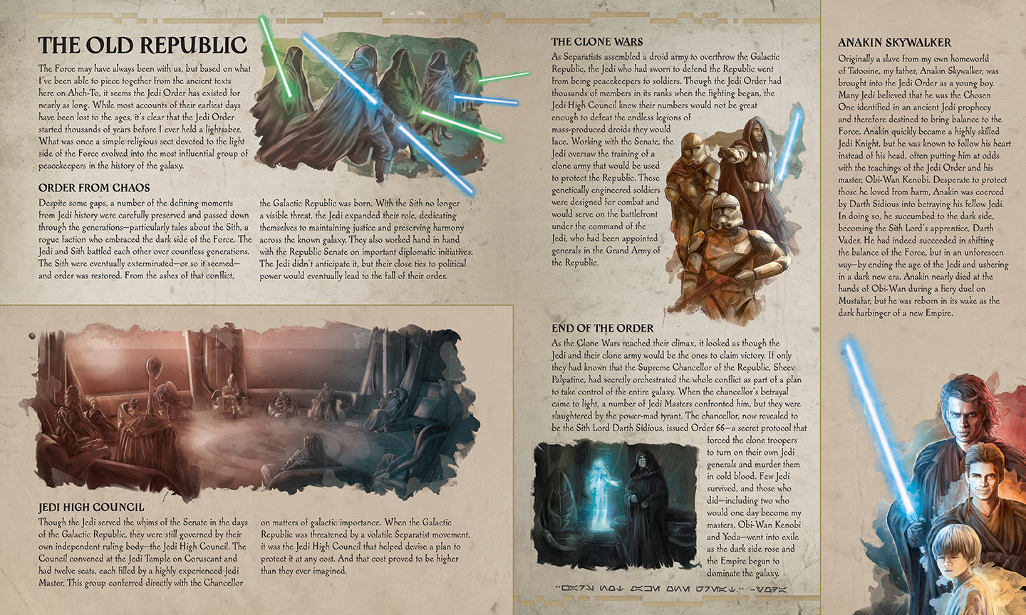 Star Wars: The Secrets of the Jedi Hardcover Book