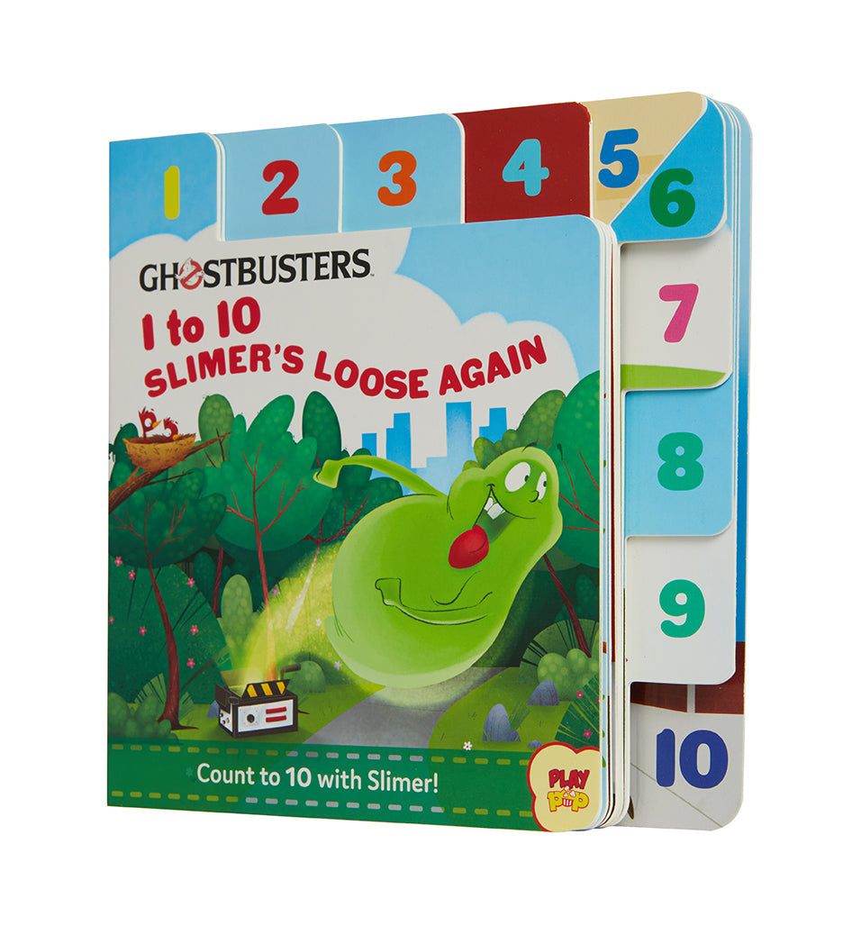 Ghostbusters: 1 to 10 Slimer's Loose Again Hardcover Book