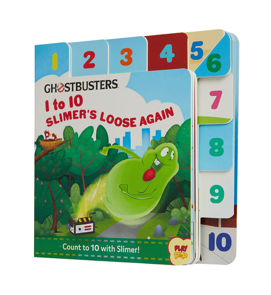 Ghostbusters: 1 to 10 Slimer's Loose Again Hardcover Book