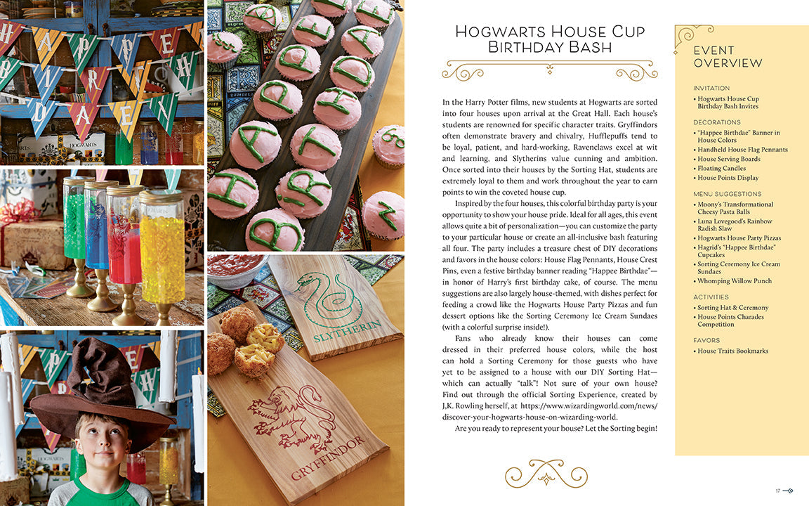 Harry Potter: Feasts & Festivities Hardcover Book