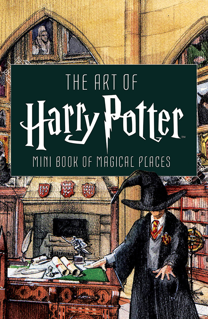 The Art of Harry Potter: Mini Book of Magical Places Hardcover Book