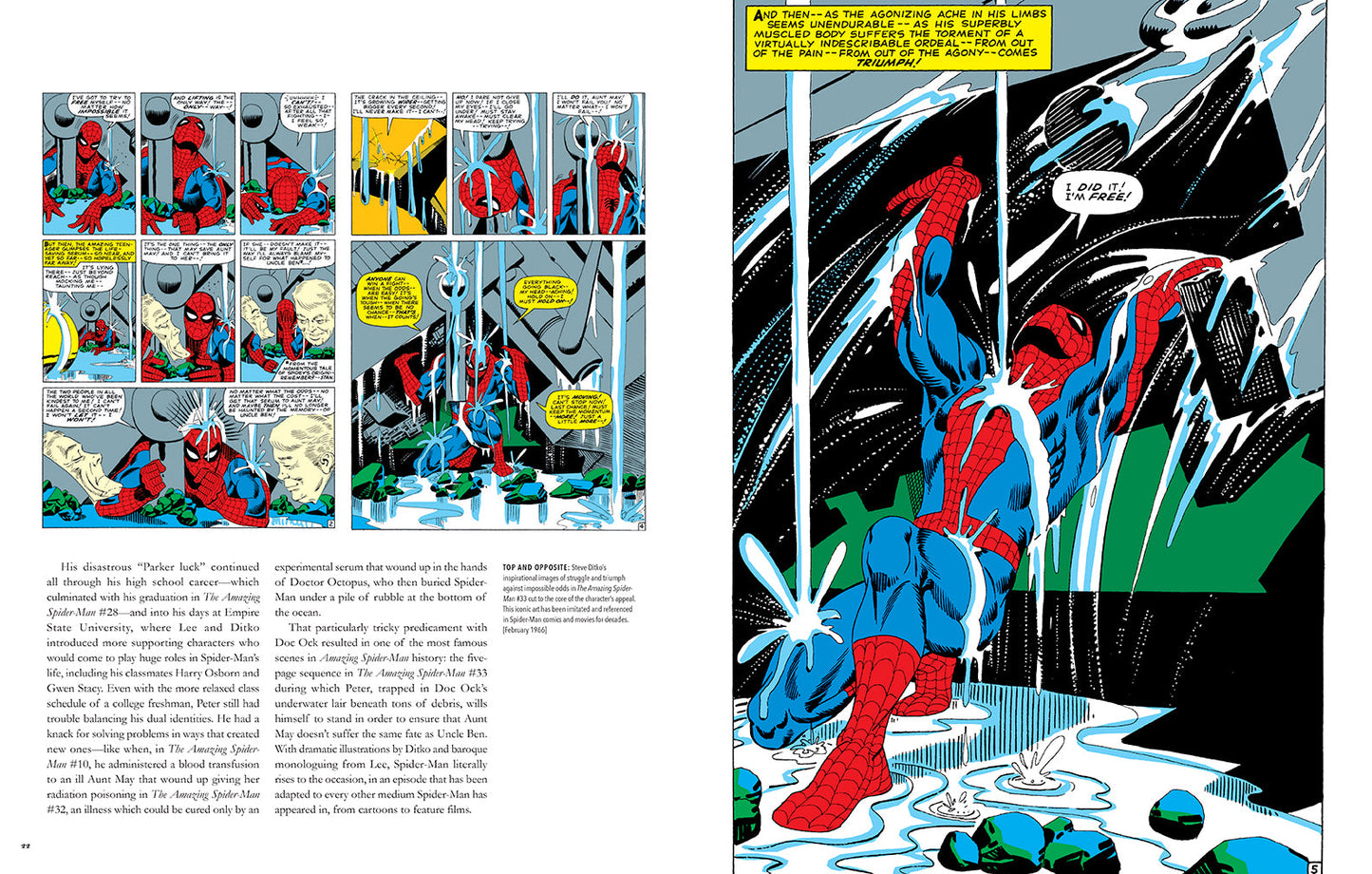 Marvel's Spider-Man: From Amazing to Spectacular Hardcover Book