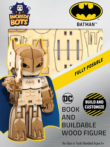 IncrediBuilds: IncrediBots: DC Comics: Batman Softcover Book