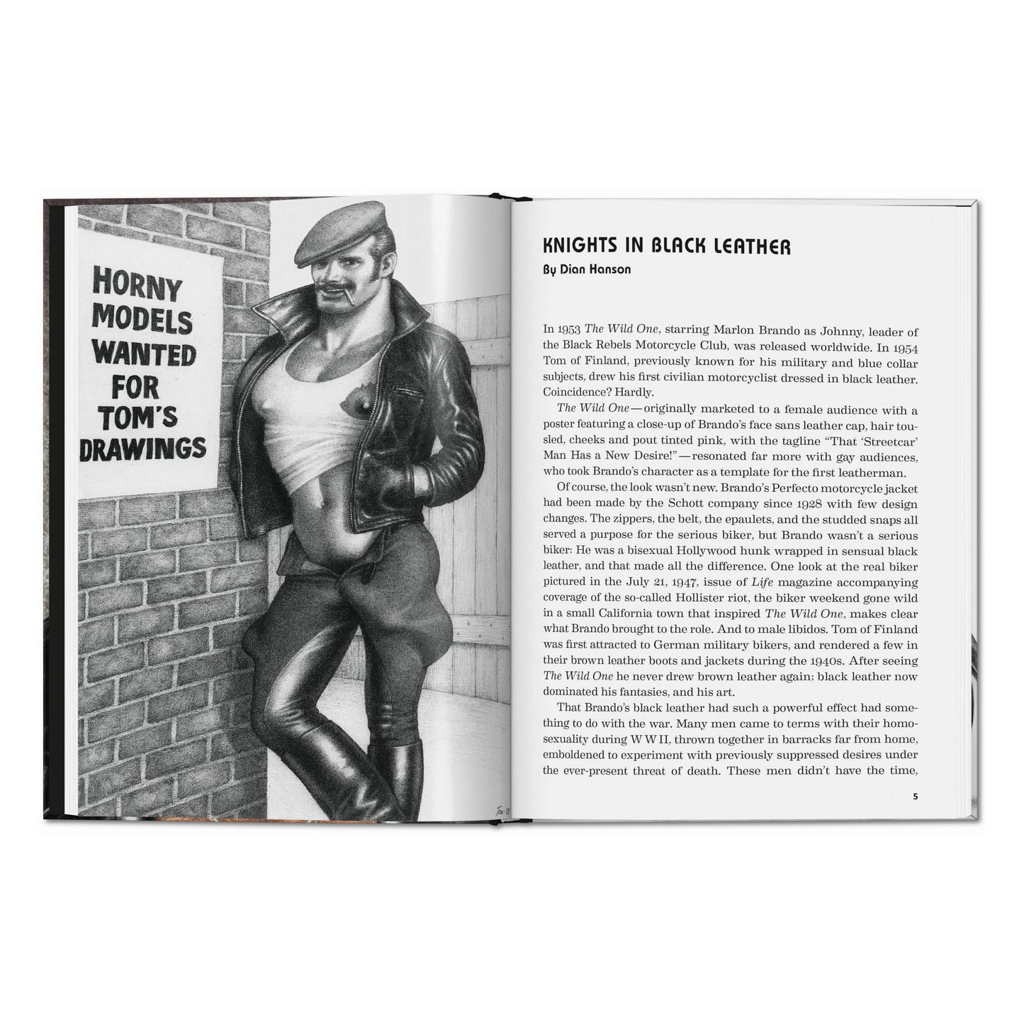 The Little Book of Tom. Bikers (German, French, English) Book