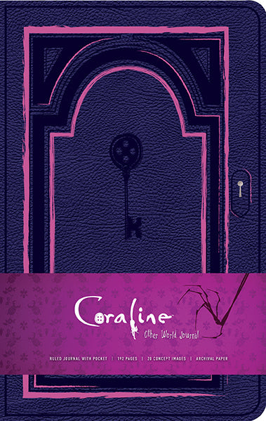 Coraline Hardcover Ruled Journal Hardcover Book