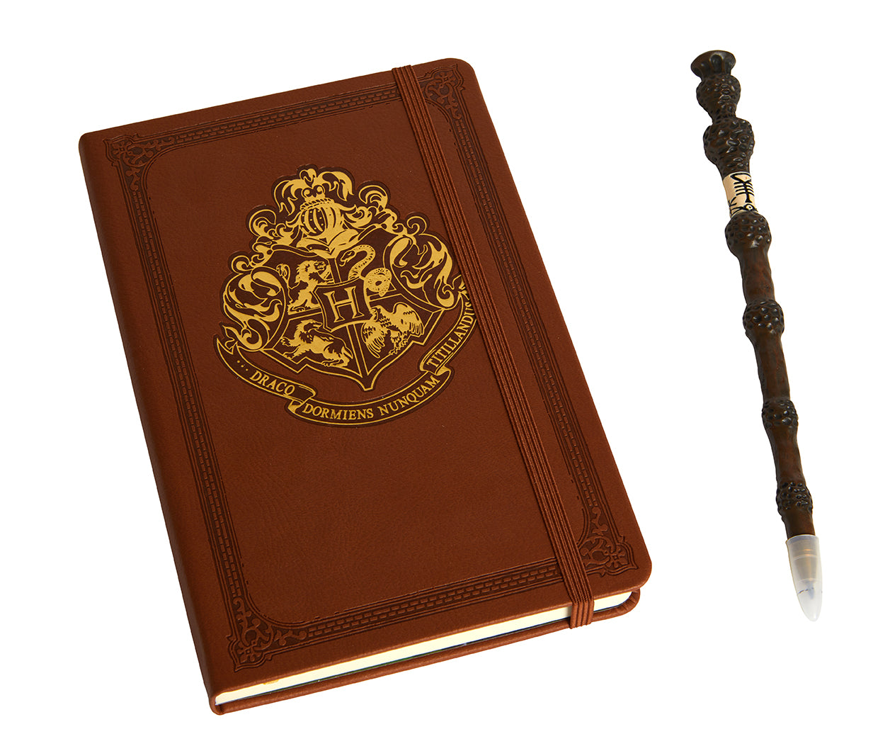 Harry Potter: Hogwarts Hardcover Journal and Elder Wand Pen Set Hardcover Book