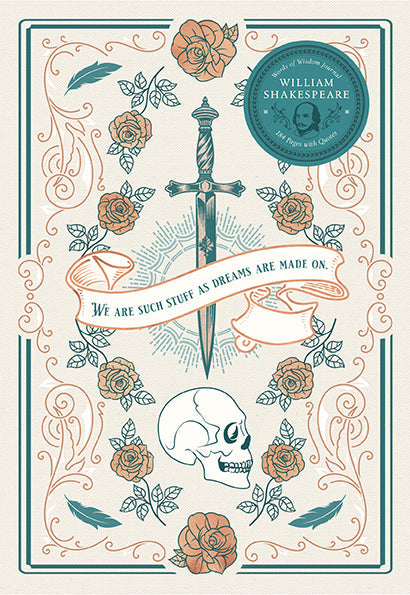 William Shakespeare Words of Wisdom Journal Softcover Book