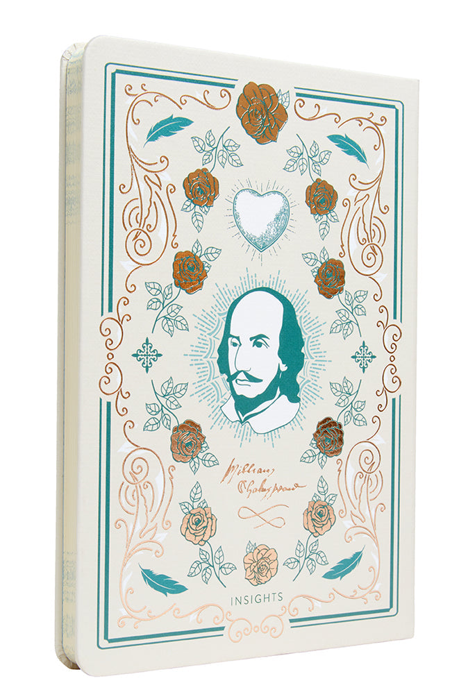 William Shakespeare Words of Wisdom Journal Softcover Book